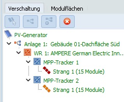 3D Planung Verschaltung